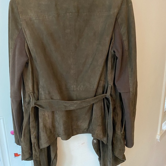 Muubaa suede drape jacket - Picture 7 of 8